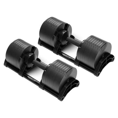 Гантели NUO Nuobell All Black 2-32 кг 2шт