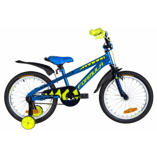Велосипед Formula Wild 18" 2020 (синий с желтым)