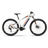 Велосипед Haibike Haibike SDURO HardNine 5.0 i500Wh 10 s. Deore 29", рама L, бело-оранжево-синий, 2020