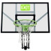 Баскетбольное оборудование Galaxy Exit регулируемый настенный green/black (прозрачный)
