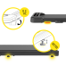 Беговая дорожка Cornix Lexi Walking Pad Black