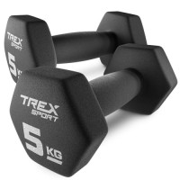 Гантели для фитнеса Trex Sport TX-050VD 2x5 кг