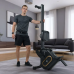 Гребной тренажер Hop-Sport HS-085R Bazel (black-gold)