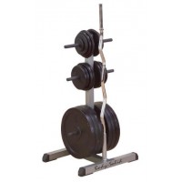 Body-Solid Olympic Plate Tree Bar Holder